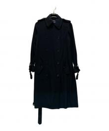 POLO RALPH LAUREN（ポロ・ラルフローレン）の古着「トリアセトレンチコート」｜ブラック