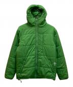 stussyステューシー）の古着「パデットジャケット」｜グリーン