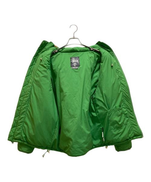 stussy（ステューシー）stussy (ステューシー) パデットジャケット グリーン サイズ:Mの古着・服飾アイテム