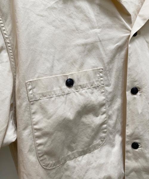 TENDERLOIN（テンダーロイン）TENDERLOIN (テンダーロイン) 半袖オープンカラーシャツ ベージュ サイズ:XLの古着・服飾アイテム