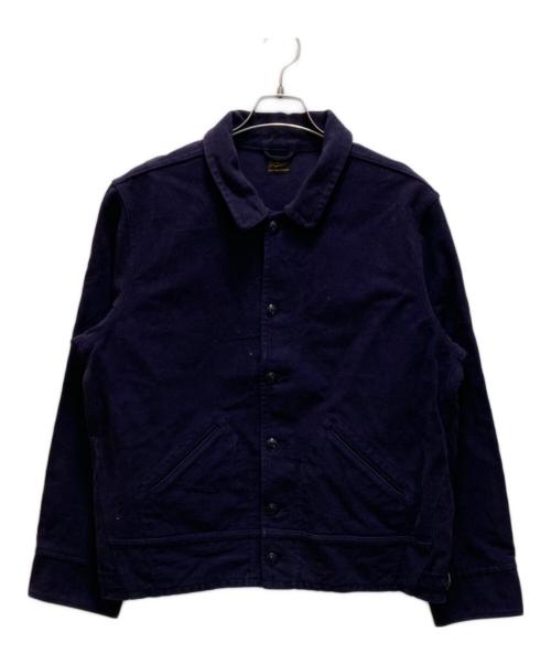 TENDERLOIN（テンダーロイン）TENDERLOIN (テンダーロイン) モールスキンカバーオール ネイビー サイズ:Ⅼの古着・服飾アイテム