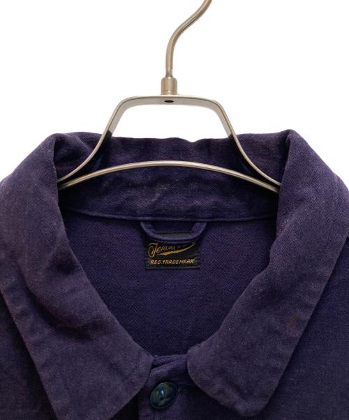 TENDERLOIN（テンダーロイン）TENDERLOIN (テンダーロイン) モールスキンカバーオール ネイビー サイズ:Ⅼの古着・服飾アイテム