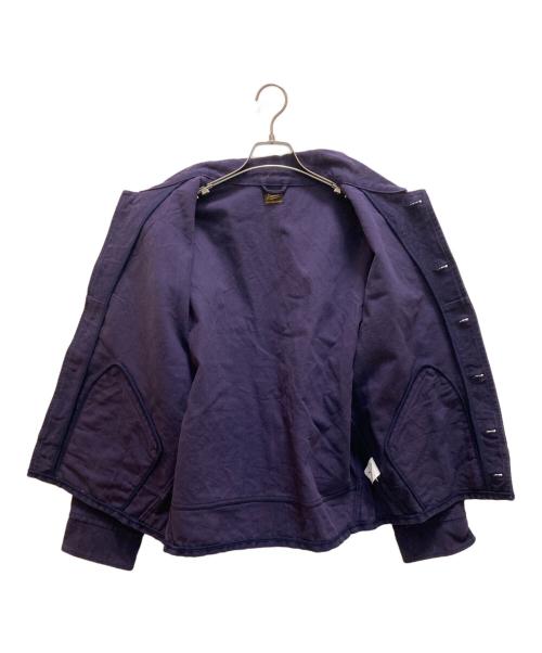 TENDERLOIN（テンダーロイン）TENDERLOIN (テンダーロイン) モールスキンカバーオール ネイビー サイズ:Ⅼの古着・服飾アイテム