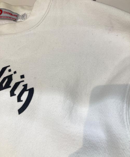 TENDERLOIN（テンダーロイン）TENDERLOIN (テンダーロイン) プリントスウェット ホワイト サイズ:XLの古着・服飾アイテム