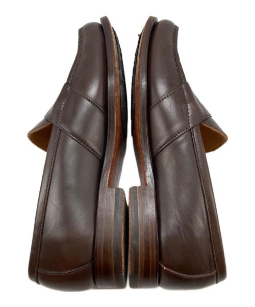 POLO RALPH LAUREN（ポロ・ラルフローレン）POLO RALPH LAUREN (ポロ・ラルフローレン) コインローファー ブラウン サイズ:24 1/2EEの古着・服飾アイテム