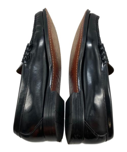 G.H.BASS（ジーエイチバス）G.H.BASS (ジーエイチバス) ラーソンコインローファー ブラック サイズ:42の古着・服飾アイテム