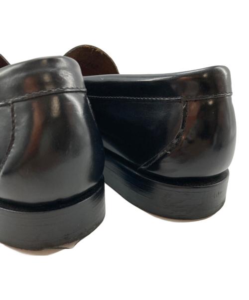 G.H.BASS（ジーエイチバス）G.H.BASS (ジーエイチバス) ラーソンコインローファー ブラック サイズ:42の古着・服飾アイテム