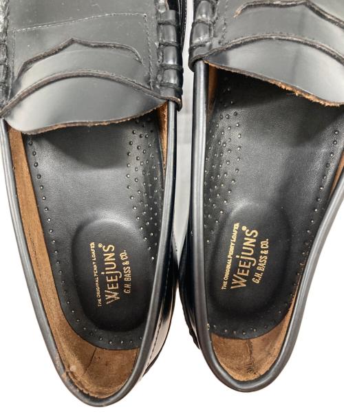 G.H.BASS（ジーエイチバス）G.H.BASS (ジーエイチバス) ラーソンコインローファー ブラック サイズ:42の古着・服飾アイテム