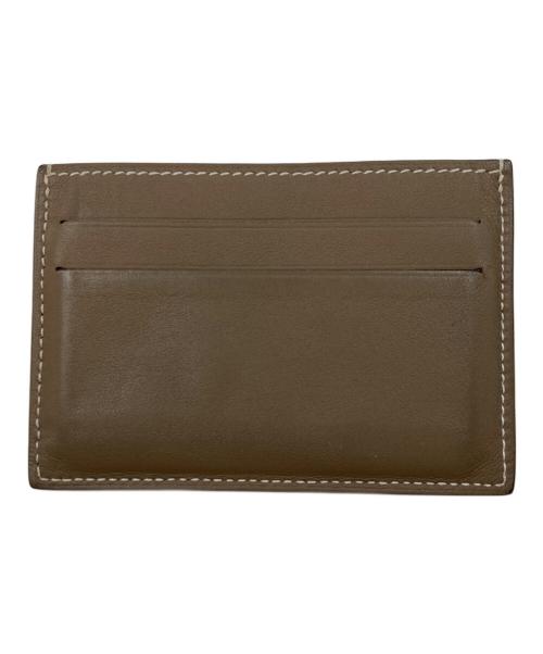 HERMES（エルメス）HERMES (エルメス) シチズンツイル カードホルダー ベージュの古着・服飾アイテム