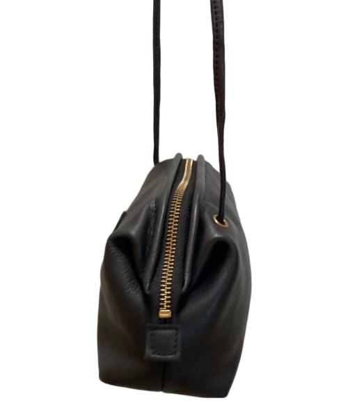 CLEDRAN（クレドラン）CLEDRAN (クレドラン) タンテ レザーショルダーバッグ ネイビーの古着・服飾アイテム