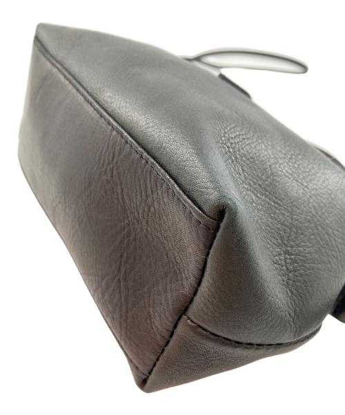 CLEDRAN（クレドラン）CLEDRAN (クレドラン) タンテ レザーショルダーバッグ ネイビーの古着・服飾アイテム