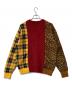 MISTERGENTLEMAN (ミスタージェントルマン) MIX PATTERN KNIT ミックスパターンニット ニット MGR-KN17 レッド サイズ:M：5000円