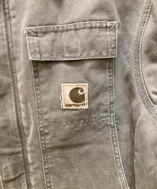CarHartt（カーハート）CarHartt (カーハート) トラディショナルジャケット グレー サイズ:実寸（着丈約75ｃｍ、身幅約66ｃｍ）の古着・服飾アイテム