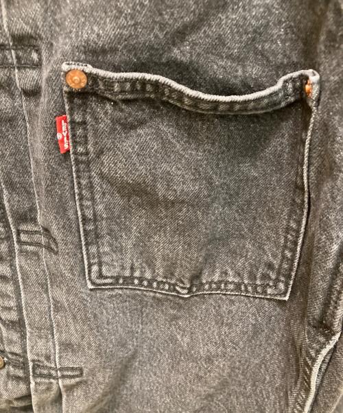 LEVI'S PReMIUM（リーバイス プレミアム）LEVI'S PReMIUM (リーバイスプレミアム) タイプ1トラッカージャッケット ブラック サイズ:Mの古着・服飾アイテム