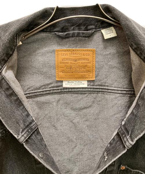 LEVI'S PReMIUM（リーバイス プレミアム）LEVI'S PReMIUM (リーバイスプレミアム) タイプ1トラッカージャッケット ブラック サイズ:Mの古着・服飾アイテム