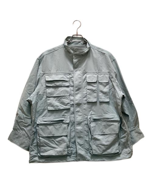 SLY（スライ）SLY (スライ) ASYMMETRY POCKET FIELD ジャケット ベージュ サイズ:freeの古着・服飾アイテム