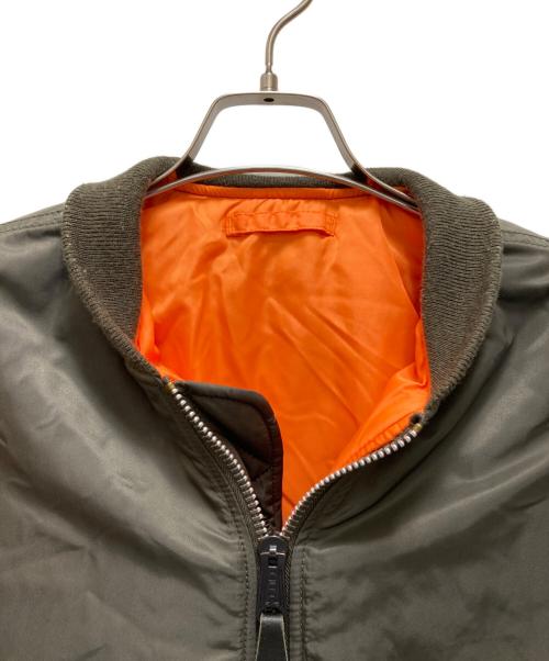 ALPHA（アルファ）ALPHA (アルファ) MA-1フライトジャケット カーキ サイズ:XSの古着・服飾アイテム