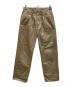 FARAH（ファーラー）の古着「Two-Tuck Wide Tapered Pants」｜ベージュ