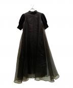 Ameriアメリ）の古着「FLUFFY MACARON DRESS」｜ブラック