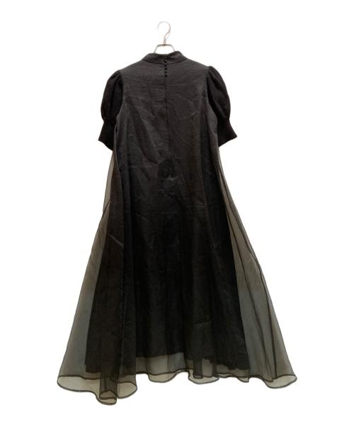 Ameri（アメリ）Ameri (アメリ) FLUFFY MACARON DRESS ブラック サイズ:Mの古着・服飾アイテム