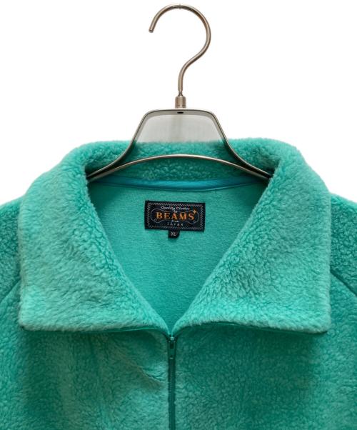 BEAMS PLUS（ビームスプラス）BEAMS PLUS (ビームスプラス) ハーフジップミリタリーフリーススウェット グリーン サイズ:XLの古着・服飾アイテム