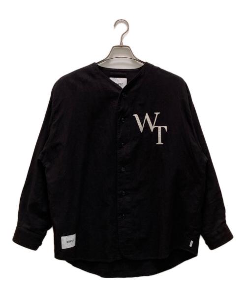 WTAPS（ダブルタップス）WTAPS (ダブルタップス) ベースボールシャツ ブラック サイズ:Ｘ02の古着・服飾アイテム