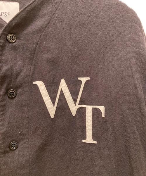 WTAPS（ダブルタップス）WTAPS (ダブルタップス) ベースボールシャツ ブラック サイズ:Ｘ02の古着・服飾アイテム