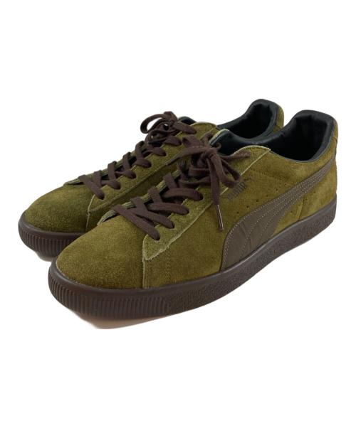 PUMA（プーマ）PUMA (プーマ) スエード ヴィンテージ ローカットスニーカー グリーン サイズ:27の古着・服飾アイテム