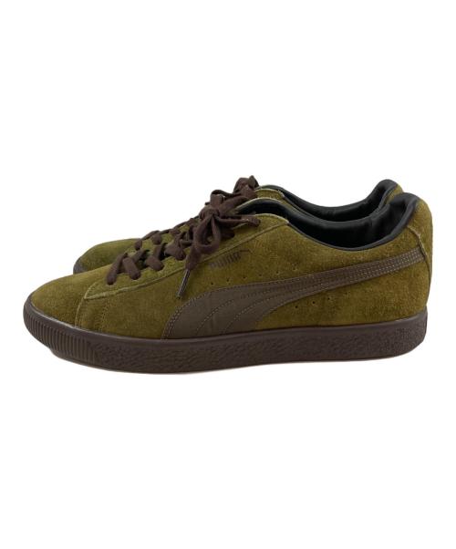 PUMA（プーマ）PUMA (プーマ) スエード ヴィンテージ ローカットスニーカー グリーン サイズ:27の古着・服飾アイテム
