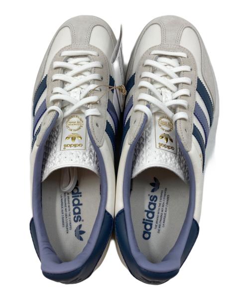adidas（アディダス）adidas (アディダス) ガゼル インドア ホワイト×グリーン サイズ:27.5cmの古着・服飾アイテム