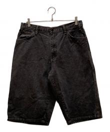 Dickies（ディッキーズ）の古着「デニムハーフペインターパンツ」｜グレー