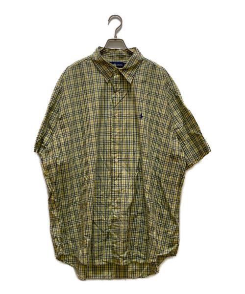 POLO RALPH LAUREN（ポロ・ラルフローレン）POLO RALPH LAUREN (ポロ・ラルフローレン) チェックシャツ イエロー サイズ:XXLの古着・服飾アイテム
