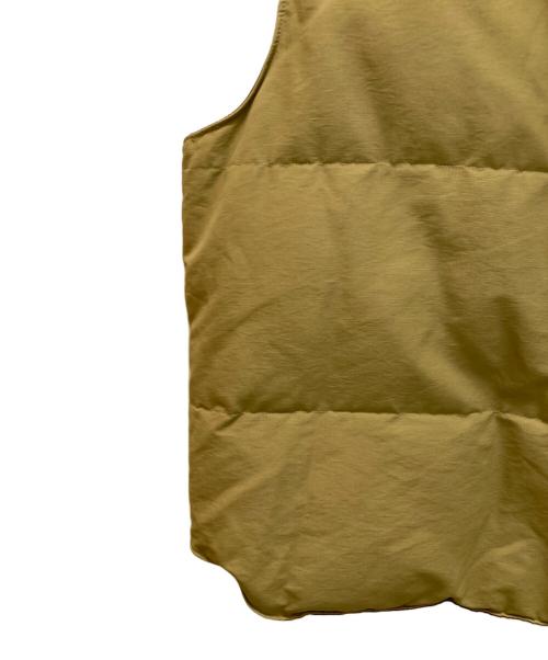 SUGAR CANE（シュガーケーン）SUGAR CANE (シュガーケーン) カウレザーヨークダウンベスト ベージュ サイズ:Mの古着・服飾アイテム