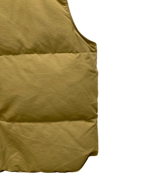 SUGAR CANE（シュガーケーン）SUGAR CANE (シュガーケーン) カウレザーヨークダウンベスト ベージュ サイズ:Mの古着・服飾アイテム