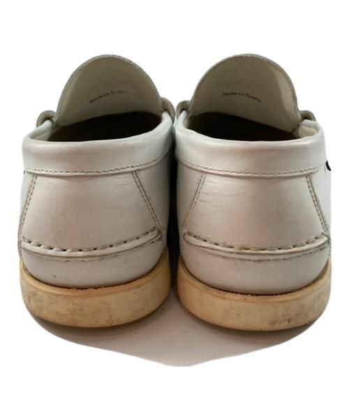 PARABOOT（パラブーツ）PARABOOT (パラブーツ) コインローファー ホワイト サイズ:8の古着・服飾アイテム