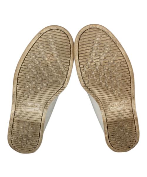 PARABOOT（パラブーツ）PARABOOT (パラブーツ) コインローファー ホワイト サイズ:8の古着・服飾アイテム