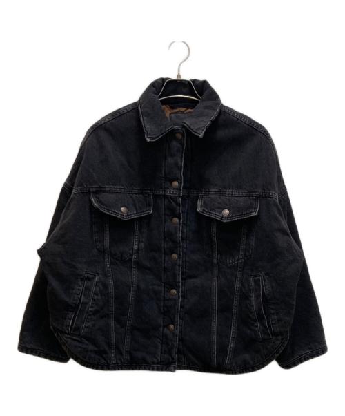 LEVI'S PReMIUM（リーバイス プレミアム）LEVI'S PReMIUM (リーバイスプレミアム) FLY トラッカージャケット ブラック サイズ:XSの古着・服飾アイテム