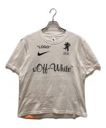 NIKE×OFFWHITE（ナイキ×オフホワイト）の古着「フットボールコレクションTEE」｜ホワイト