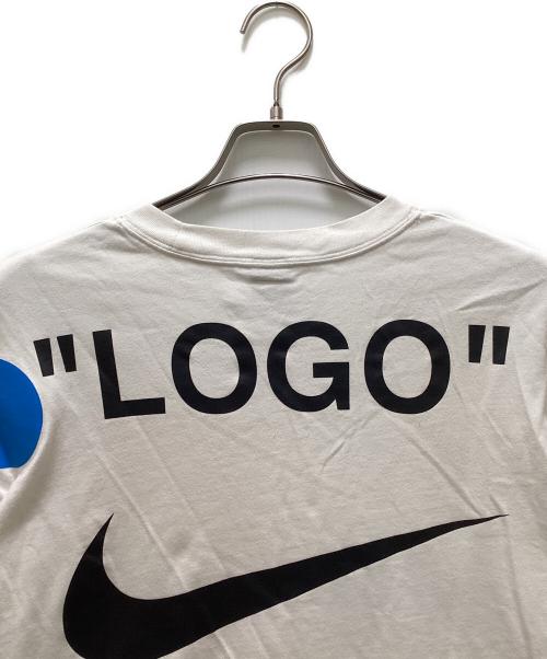 NIKE（ナイキ）NIKE (ナイキ) OFFWHITE (オフホワイト) フットボールコレクションTEE ホワイト サイズ:XSの古着・服飾アイテム