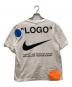 NIKE (ナイキ) OFFWHITE (オフホワイト) フットボールコレクションTEE ホワイト サイズ:XS：8000円