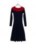 LAUREN RALPH LAUREN (ローレンラルフローレン) ニットワンピース レッド サイズ:ＸＸＳ：5000円