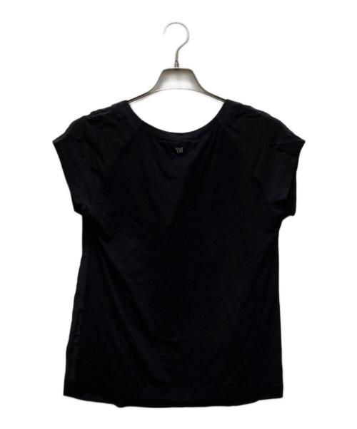 WEEKEND Max Mara（ウィークエンド マックスマーラ）Weekend Max Mara (ウィークエンド マックスマーラ) シルク切替ノースリーブブラウス ブラック サイズ:S 未使用品の古着・服飾アイテム