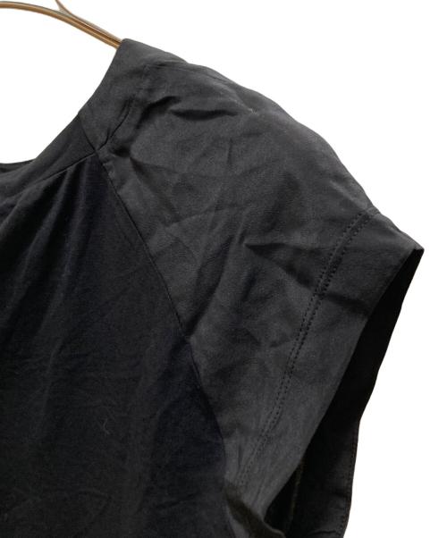 WEEKEND Max Mara（ウィークエンド マックスマーラ）Weekend Max Mara (ウィークエンド マックスマーラ) シルク切替ノースリーブブラウス ブラック サイズ:S 未使用品の古着・服飾アイテム