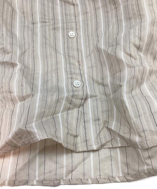 Spick and Span（スピック＆スパン）Spick and Span (スピック＆スパン) シアーストライプシャツ ベージュ サイズ:不明　の古着・服飾アイテム