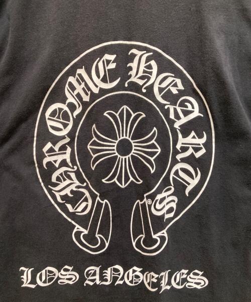 CHROME HEARTS（クロムハーツ）CHROME HEARTS (クロムハーツ) ホースシュープリントロングスリーブポケットカットソー ブラック サイズ:XLの古着・服飾アイテム
