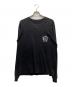 CHROME HEARTS（クロムハーツ）の古着「ホースシュープリントロングスリーブポケットカットソー」｜ブラック