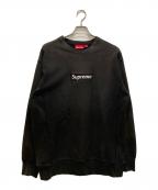SUPREMEシュプリーム）の古着「初期ボックスロゴスウェット」｜ブラック