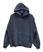 NAUTICAノーティカ）の古着「ヴィンテージ加工プルオーバーパーカー」｜ネイビー
