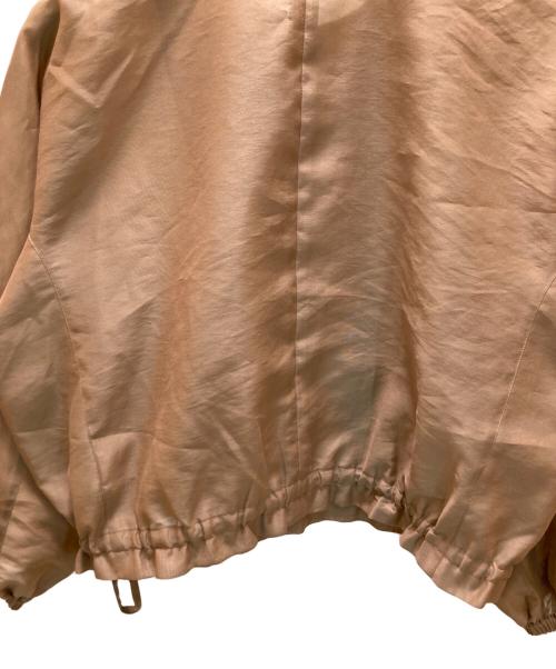 martinique（マルティニーク）martinique (マルティニーク) ノーカラーブルゾン ブラウン サイズ:不明の古着・服飾アイテム