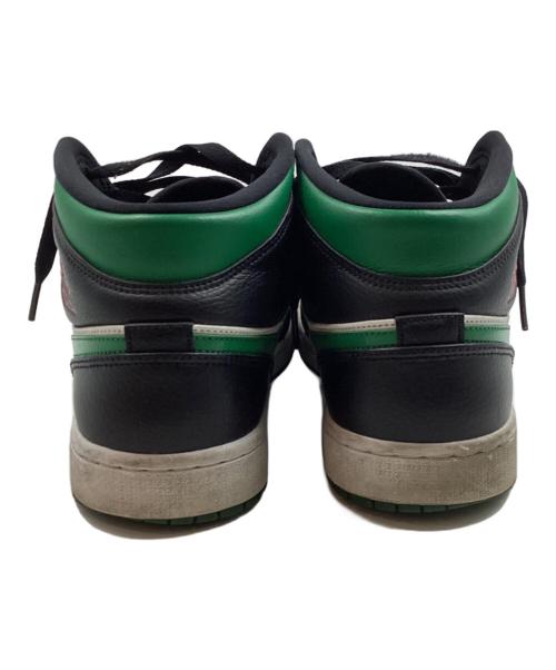 NIKE（ナイキ）NIKE (ナイキ) エアジョーダン1 ミッド グリーン サイズ:26.5の古着・服飾アイテム